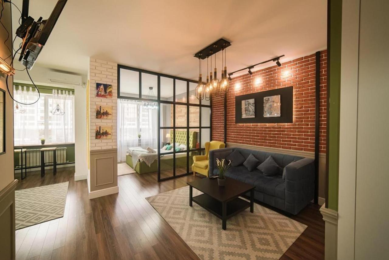 Manica Gagarin Park Apartman Almati Kültér fotó