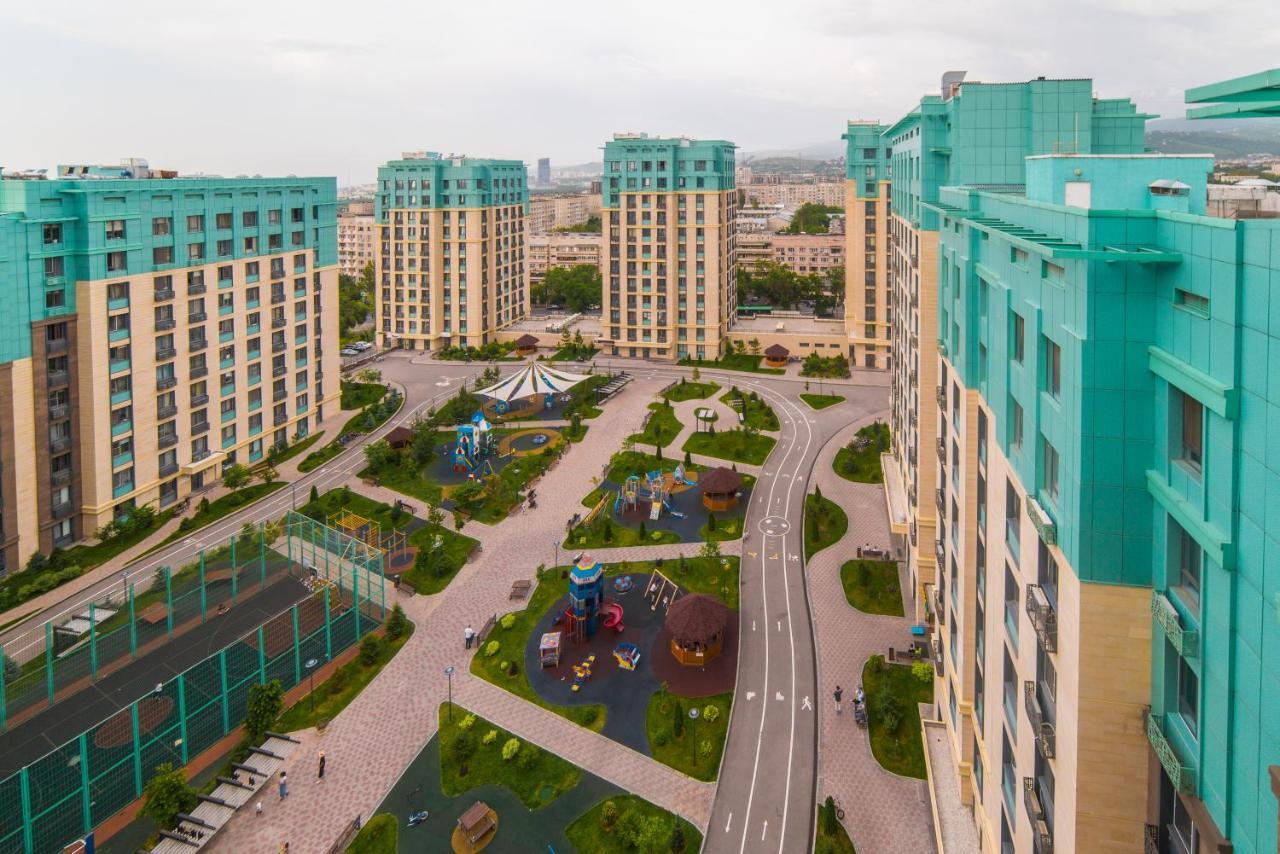 Manica Gagarin Park Apartman Almati Kültér fotó